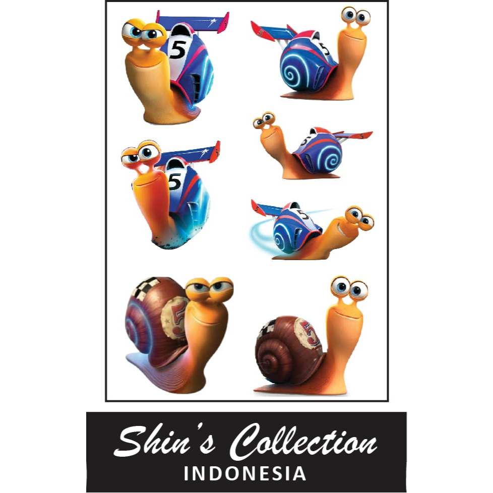 

Sticker stiker Turbo disney 1 pc