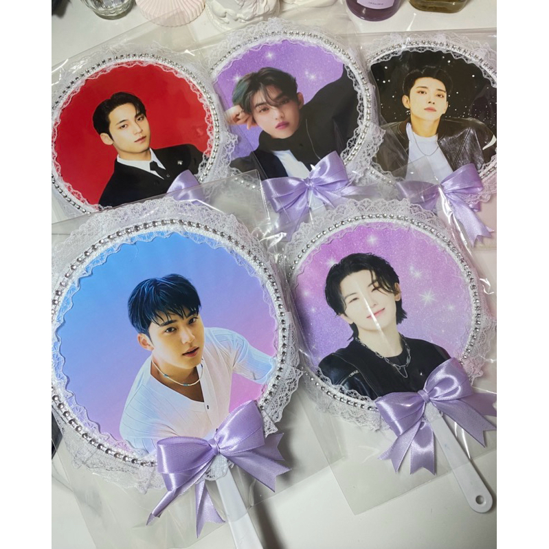 Tumblergrafik Image Picket Impick / Uchiwa Custom Untuk Semua Konser Bts Seventeen Enhypen Stray