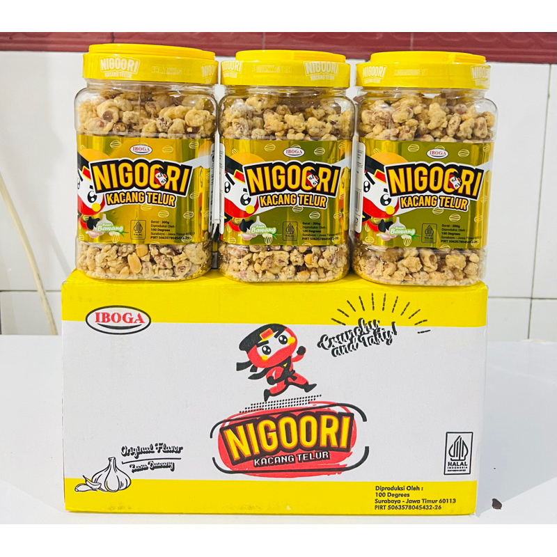 

KACANG TELUR NIGORI RASA BAWANG 300 GRAM