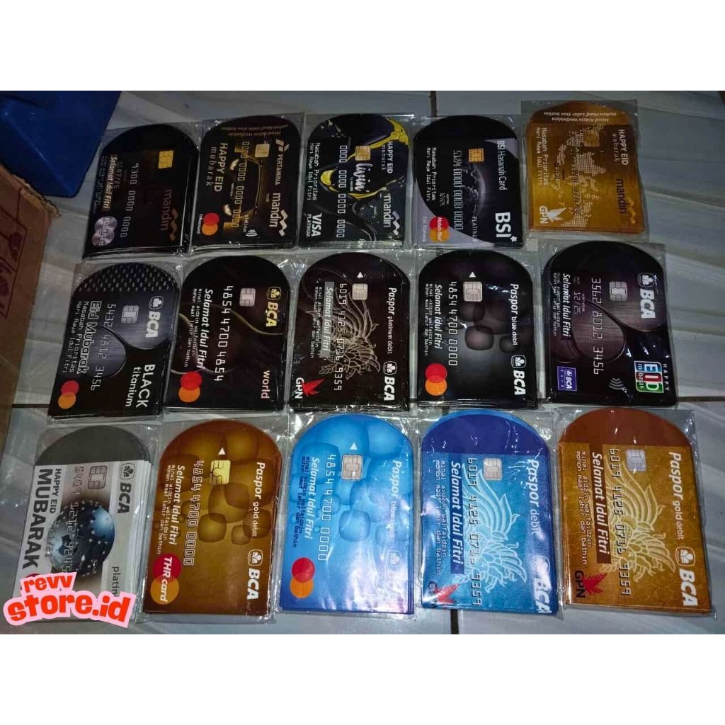 

(BCA) Amplop Lebaran Motif Atm 2025