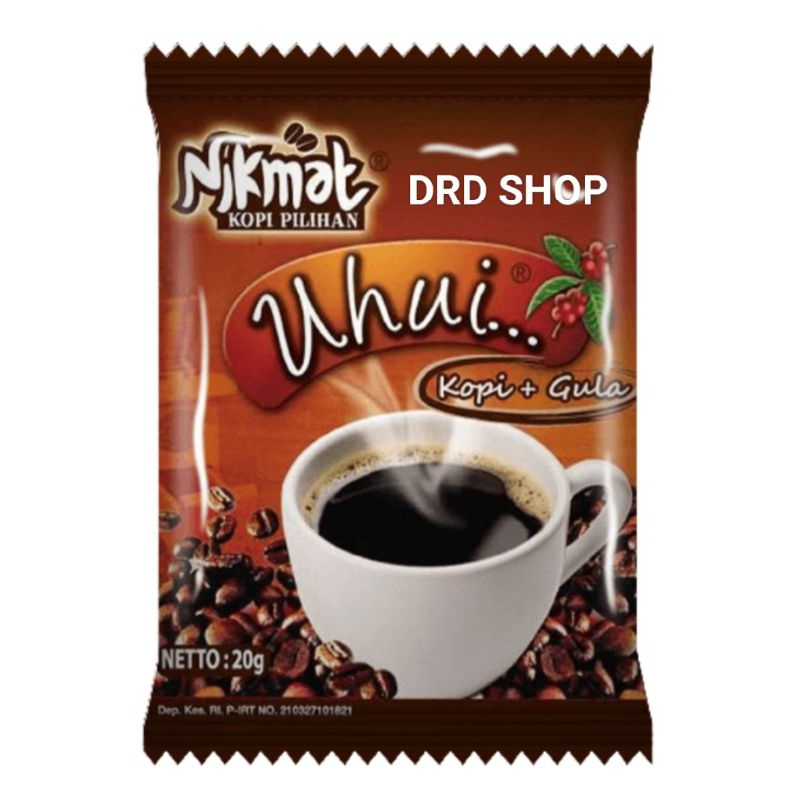 

KOPI NIKMAT UHUI,KOPI + GULA ISI 20 SACHET