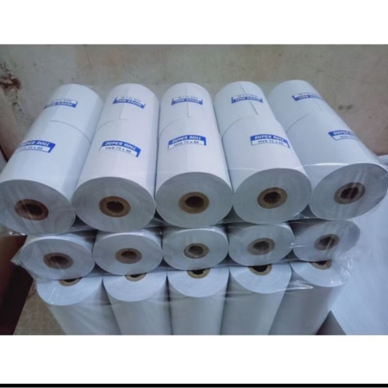 

KERTAS KASIR STRUK HVS 1PLY UKURAN 75X60MM