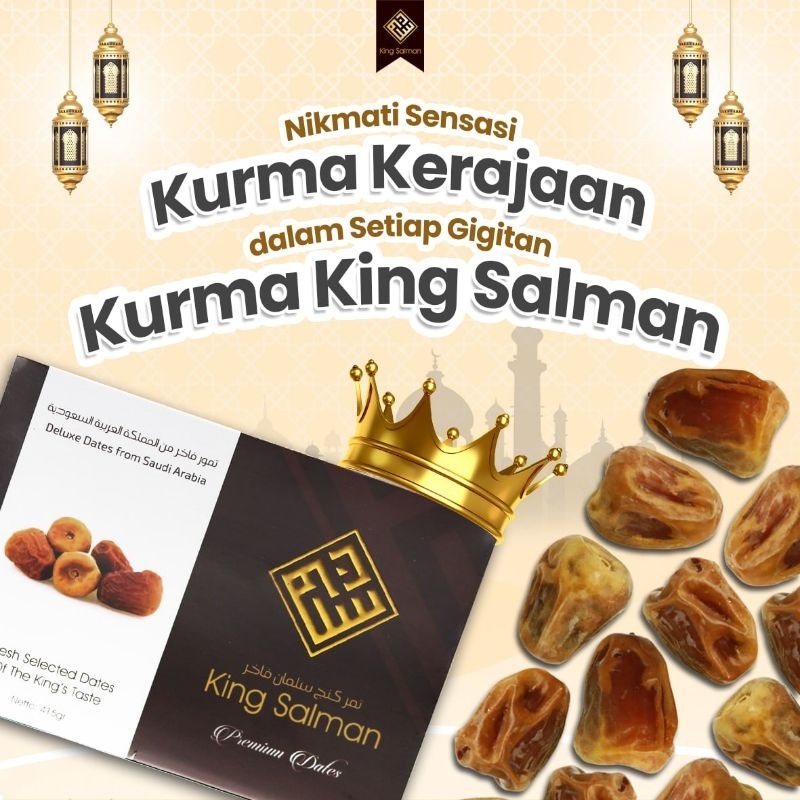 

Kurma King Salman Premium Date | Makanan Kesehatan | Halal Kurma Salman Premium