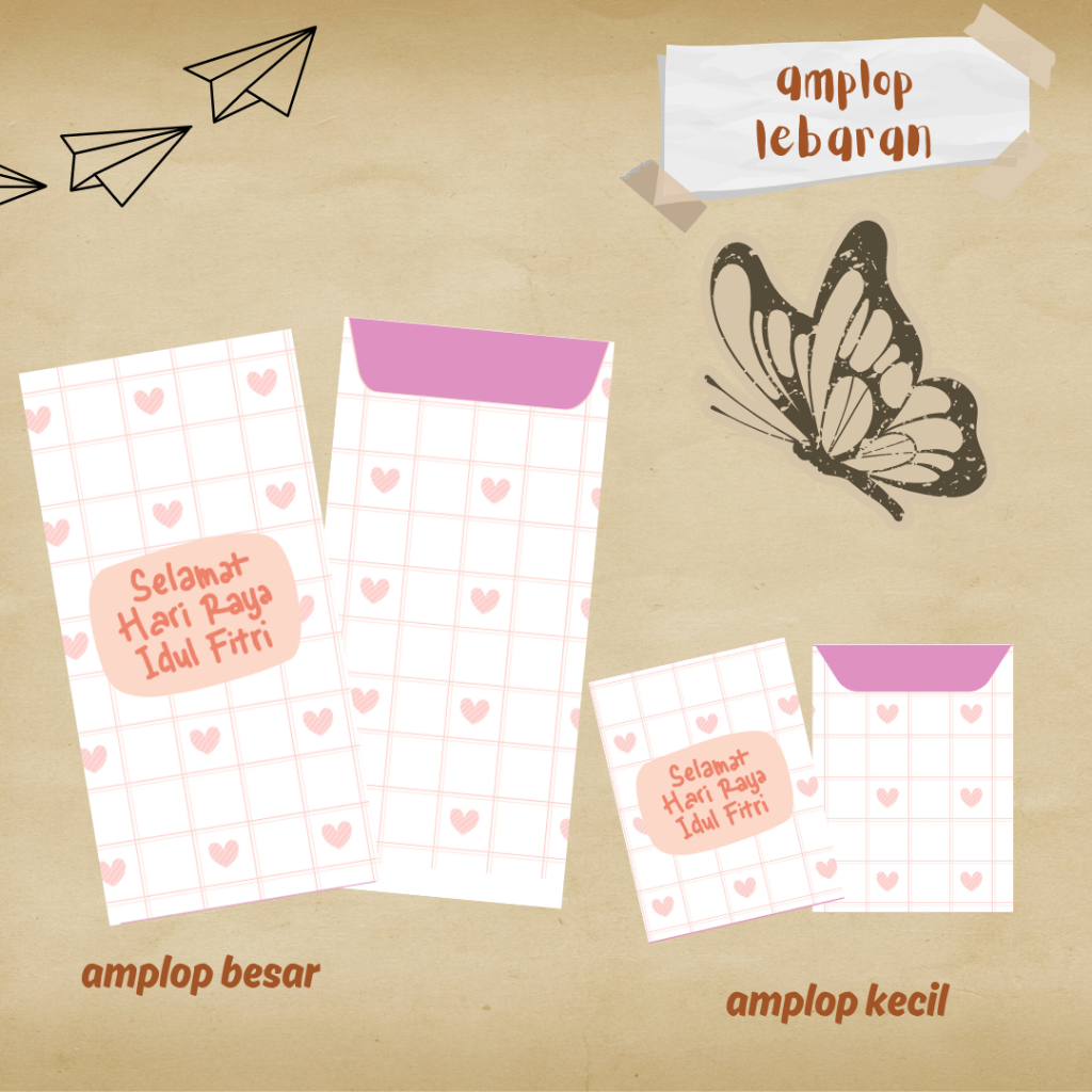 

AMPLOP LEBARAN IDUL FITRI TEBAL AESTHETIC ISI 10 PCS