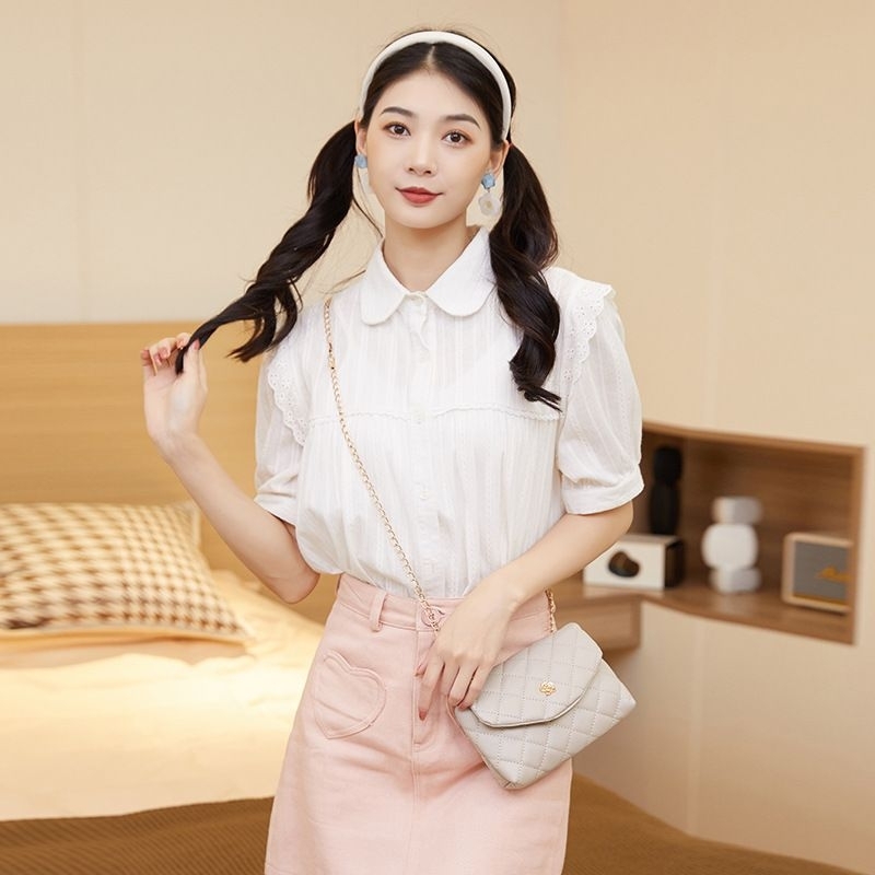 sling bag tas selempang wanita tas mini tali rantai tas selempang wanita