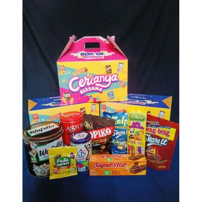 

[NEW] [PO] Spesial Box Of Happiness 2025 || Hampers Mayora || Hampers Lebaran 2025