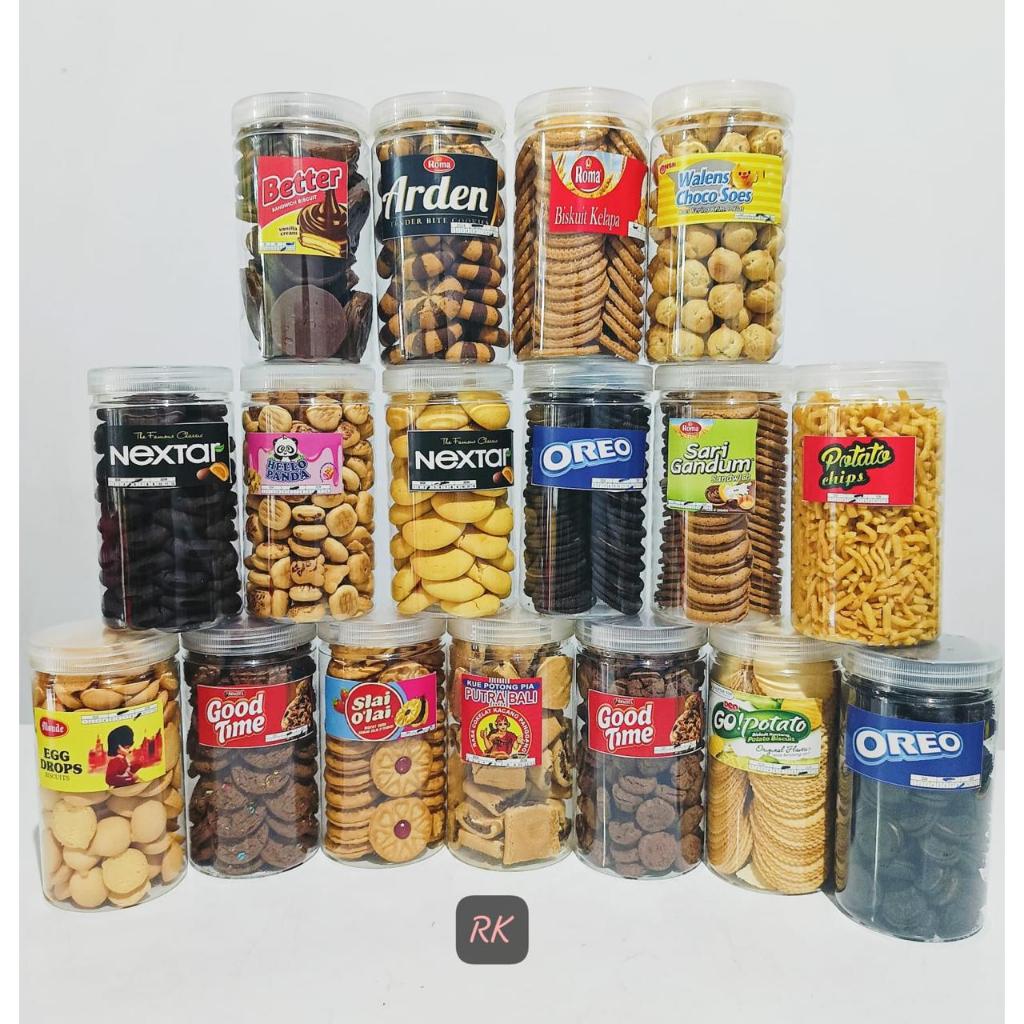 

READYSTOKC SNACK BRANDED ORI TERMURAH Toples 1000ml