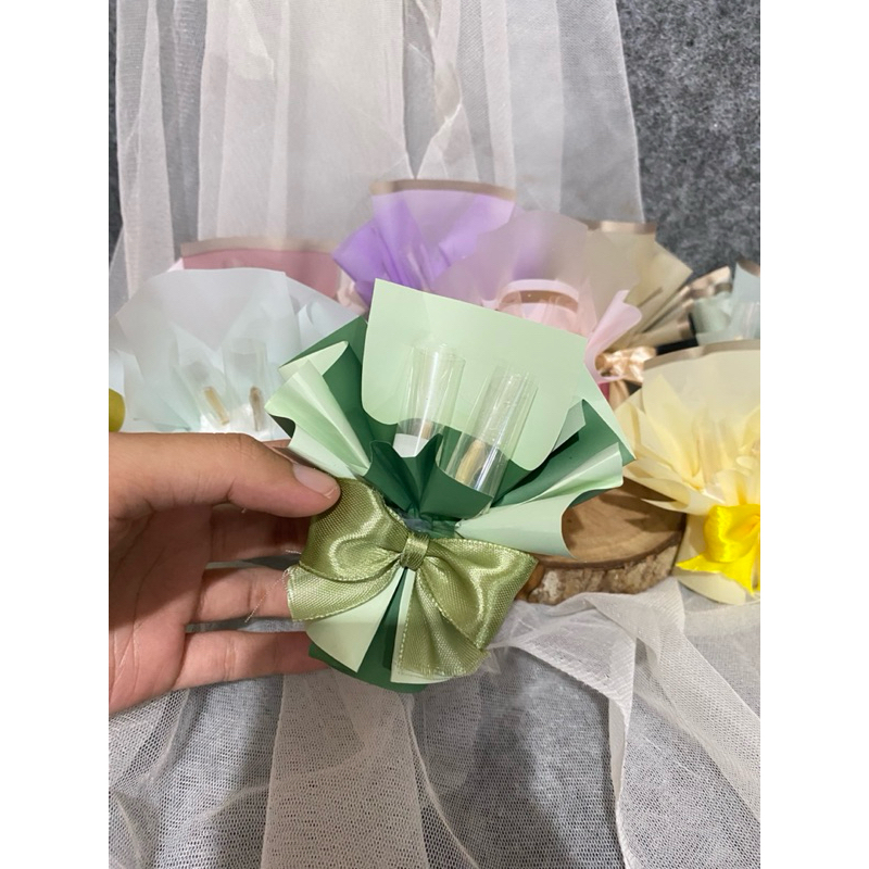 

Buket uang mini buket Angpau Lebaran