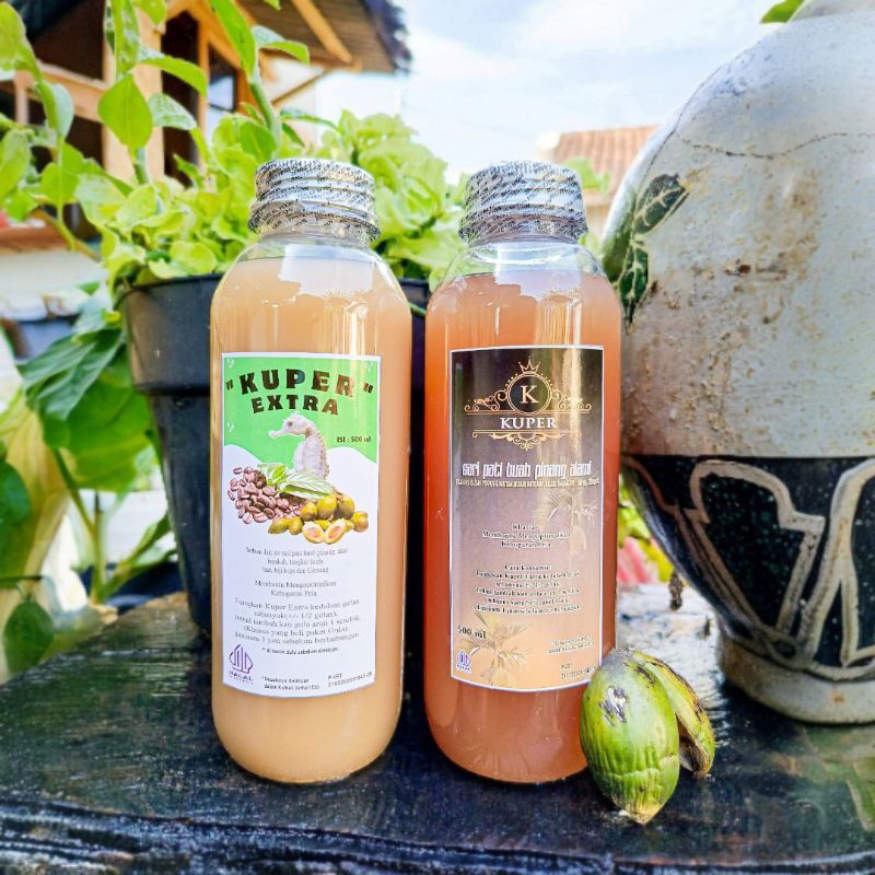 

SARIPATI PINANG 500ML+KUPER EXTRA 500 ML JAMU KUAT HERBAL PRIA DEWASA TAHAN LAMA
