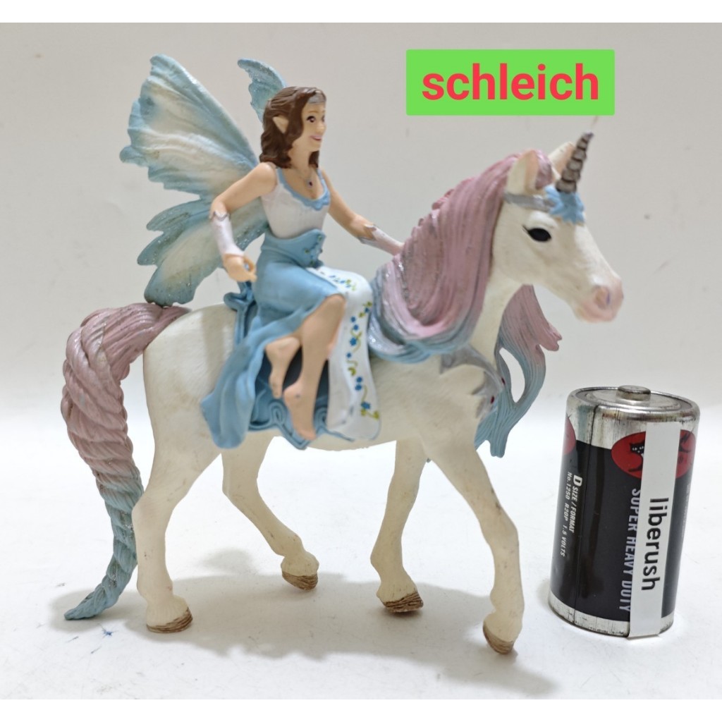 Schleich bayala fairy eyela princess unicorn figure miniature horse fairy papo