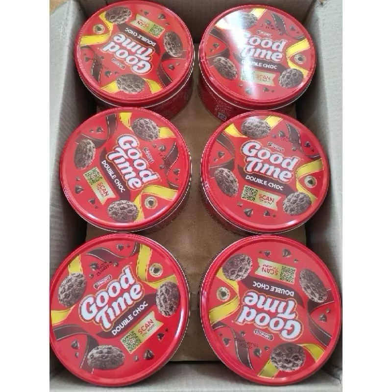 

GOOD TIME DOUBLE CHOCO 1DUS ISI 12 Kaleng 144Gr