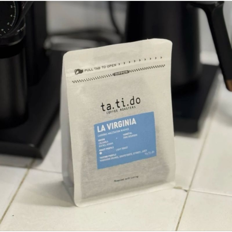 

Tatido Coffee Roasters - La Virginia 15gr Share Beans Kopi