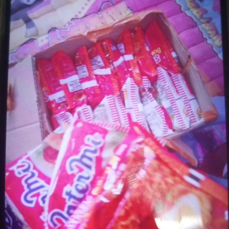 

paket 10 pcs mie intermi pedas mie instan noodles food