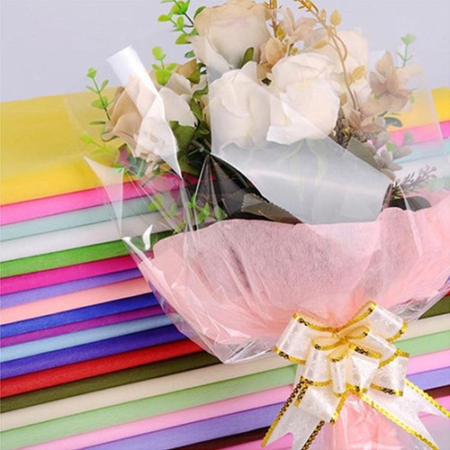 

[1 LEMBAR] Kertas Tissue Buket Stiff - Bouqet paper Tissue - harga eceran murah