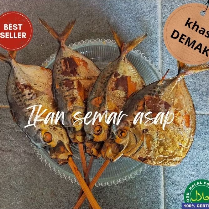 

ikan semar/peres asap 1kg termurah khas demak kualitas terbaik