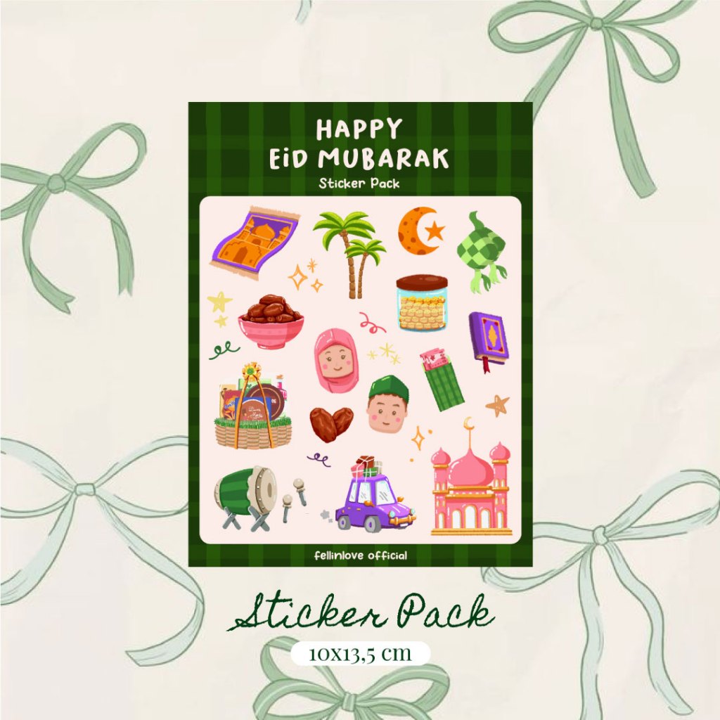 

[RAYA COLLECTION] 1 PACK Sticker | FellinLove
