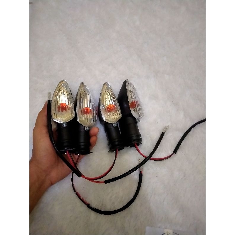 Sen Vixion New 1 set depan belakang lampu sen vixion new Model standar
