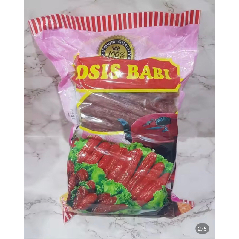 

Lapchiong Sosis Babi 1kg (non halal)