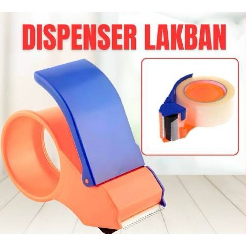 Dispenser Tape Lakban Solasi 48 mm / Alat Pemotong Lakban Besar