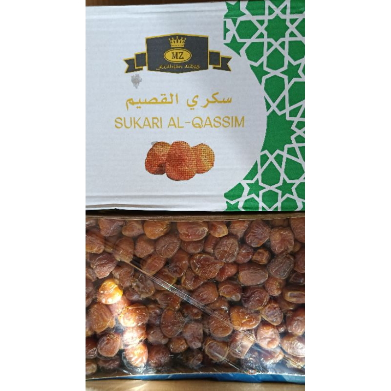 

[PRODUKSI TERBARU] Kurma Sukari Premium MZ / Kurma Sukkari Dus 3kg