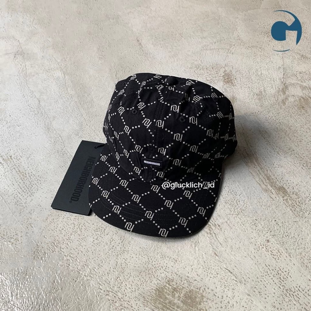 Neighborhood, Monogram C-Cap in Black