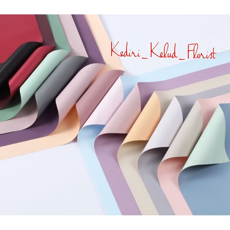 

Kertas Buket Part 1 Cellophane 2 Warna Korean Wrapping Flower Free Packing