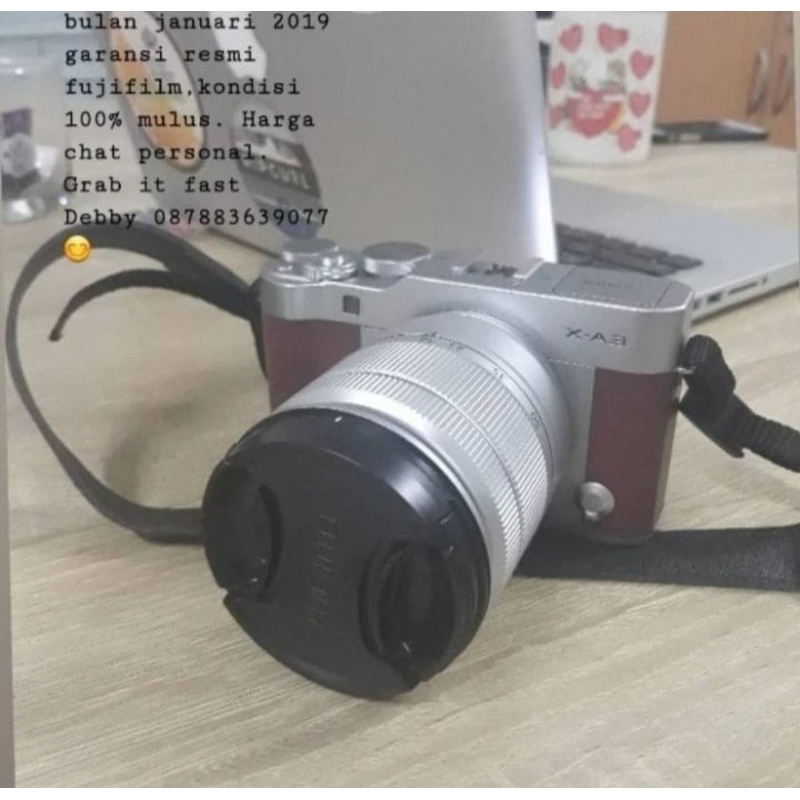 kamera miroless fujifilm xa3 second