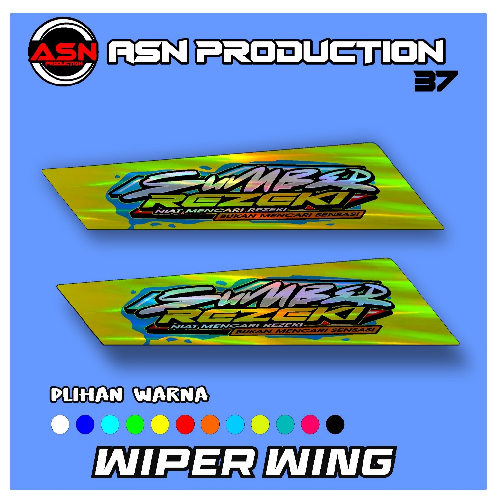 WIPER WING VARIASI UNTUK MOBIL PICK UP VARIASI WIPER GRANDMAX,L300 ,CARRY,TRAGA.KIJANG.PANTHER KD 03
