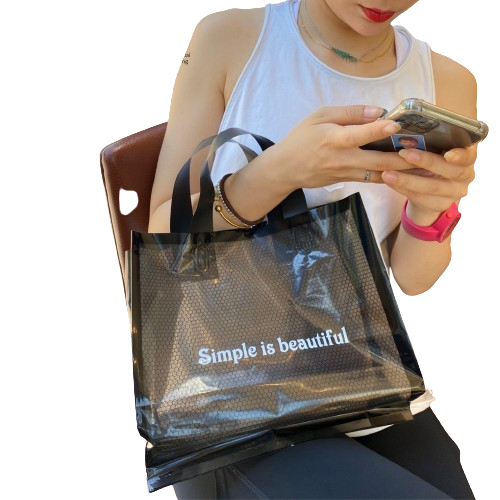 

Kantong Plastik Simple Beauty Plasti kPremium Fashion Jinjing Bungkus Kado