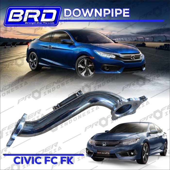 BRD Thailand - Downpipe - Honda Civic FC FK Turbo Sedan Hatchback 16+  - Original Asli Thailand Berk