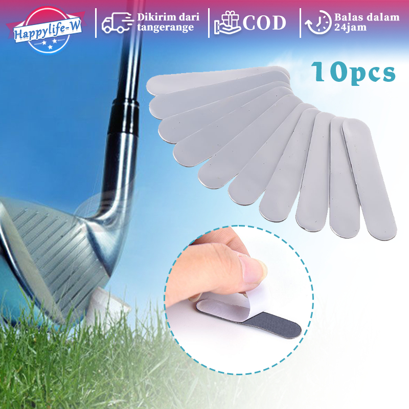 Timah Pemberat Stik Golf 10pcs Pemberat Raket Bulutangkis Tape Timah Pemberat Untuk Raket Golf/Tenis