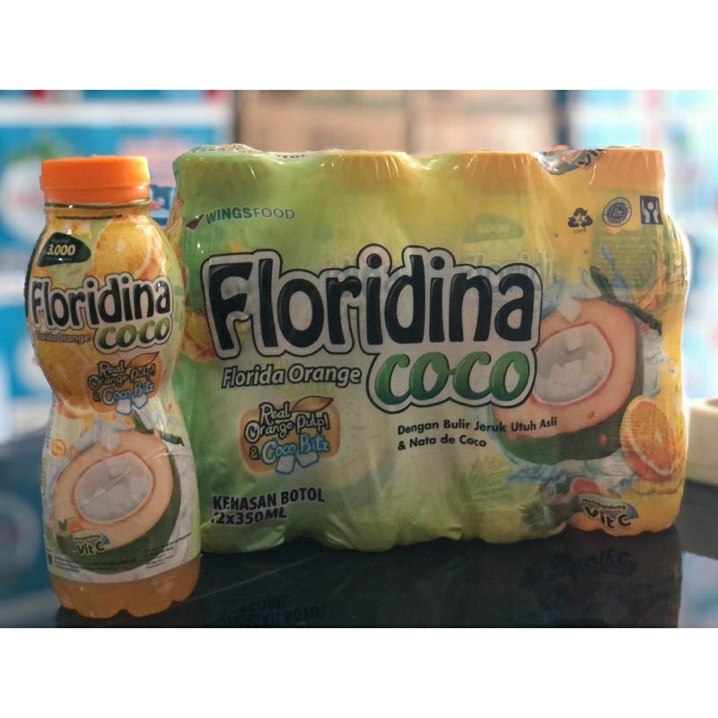 

Floridina Orange Coco Kemasan Botol 12 X 350Ml