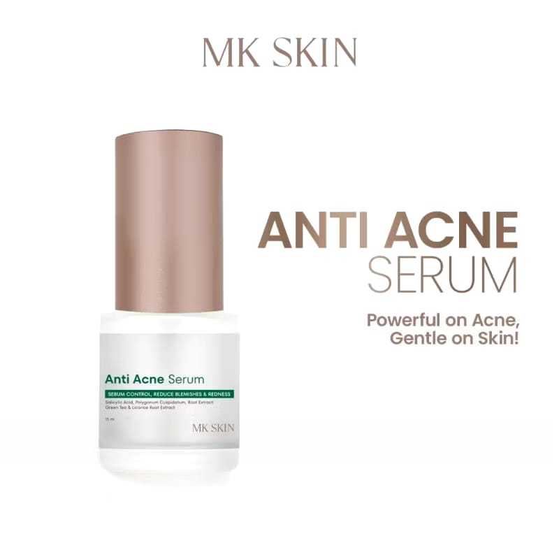 MK SKIN Anti Acne Serum Meredakan Jerawat Mengurangi Kemerahan Bekas Jerawat