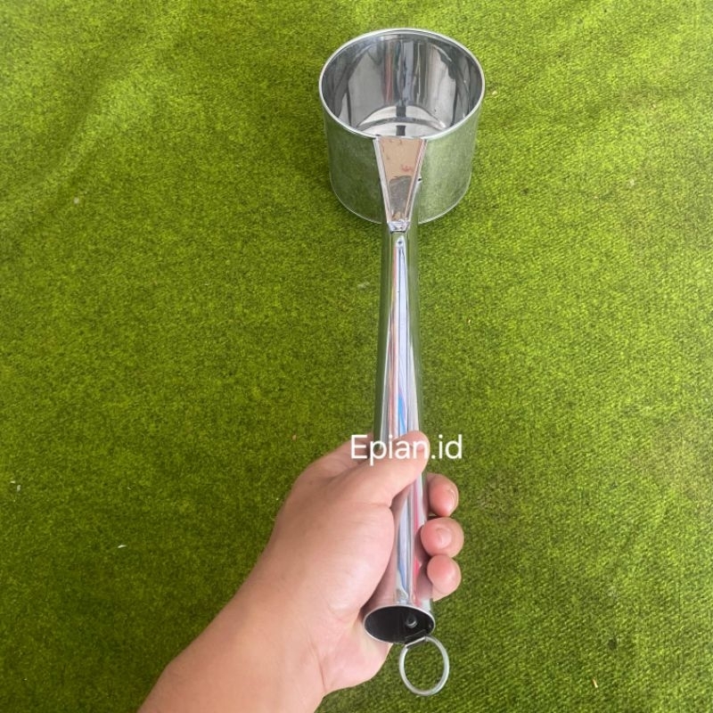 Gayung Jumbo Stainless Panjang/ Gayung Jimbeng Gagang Panjang Still/ Gayung Besar Stainless Steel