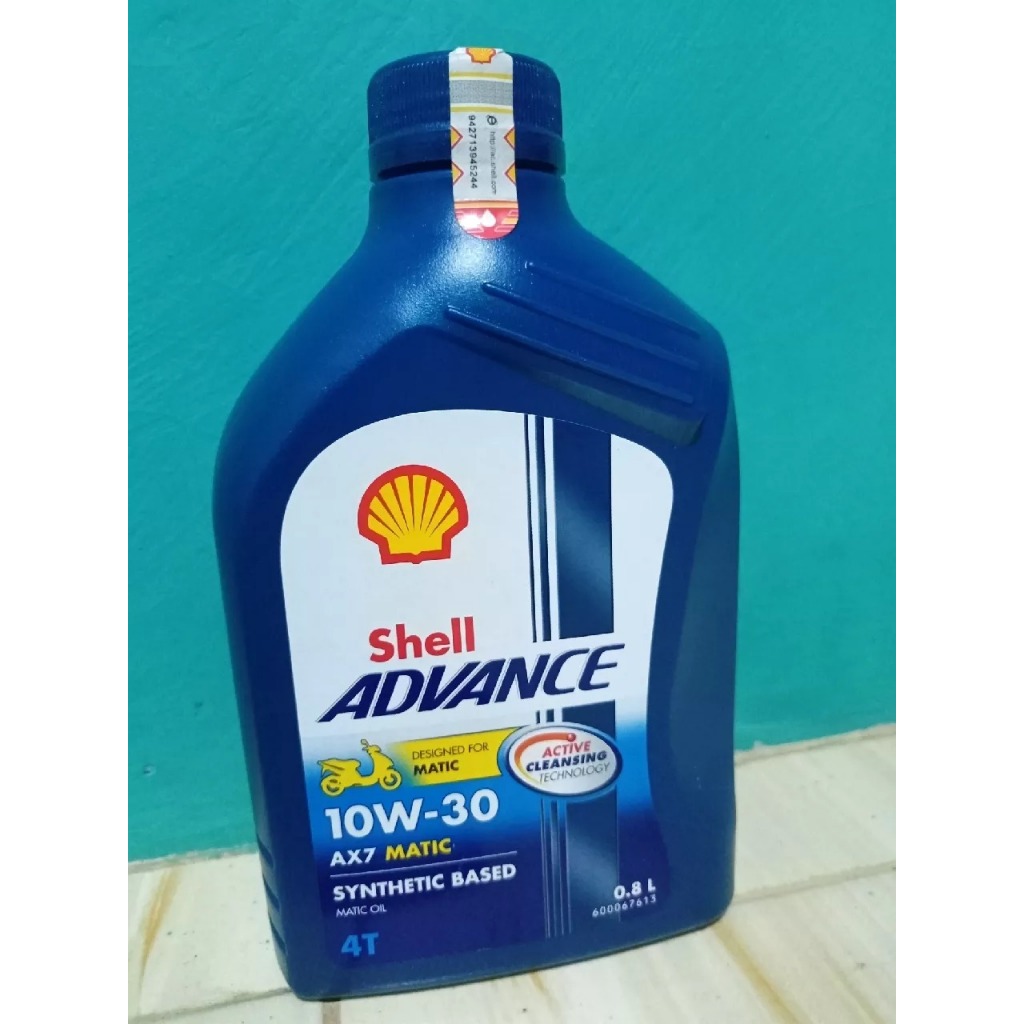 (DIJUAL) SHELL ADVANCE 10W 30 AX 7 MATIC