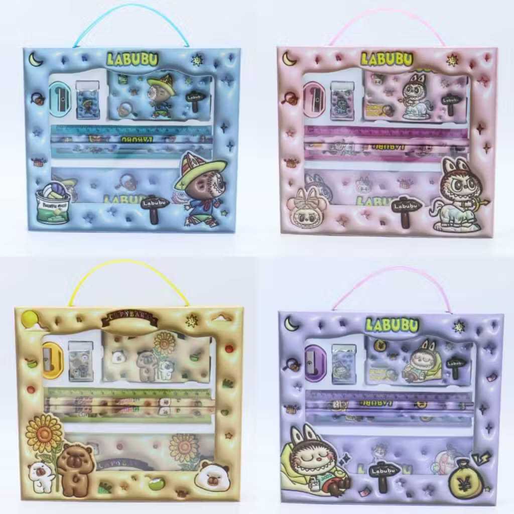 

TEMPAT PENSIL STUDY SET ALAT TULIS ANAK MOTIF LABUBU TERBARU KODE 8002A