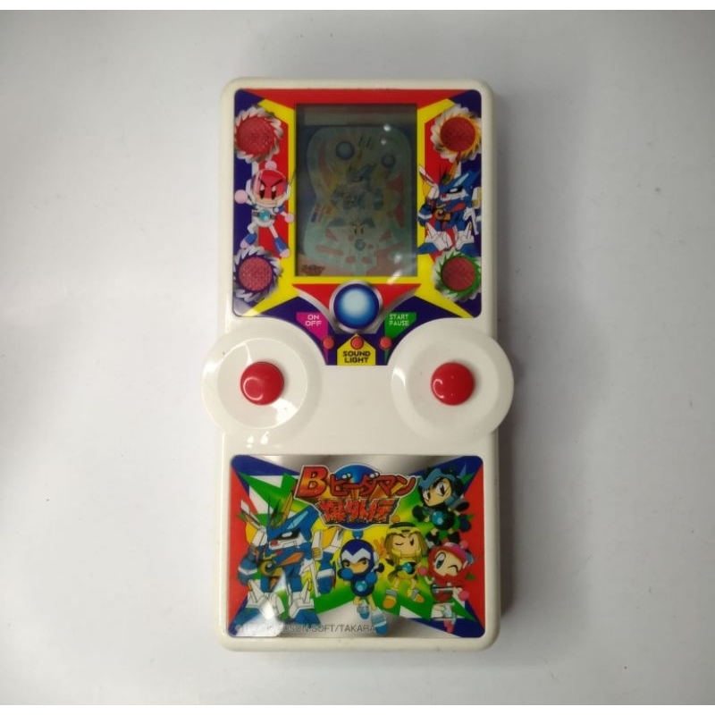 GameBoy Gamebot Watch Bomberman B-Daman Bakugaiden Pinball Original TAKARA VINTAGE RETRO SECOND