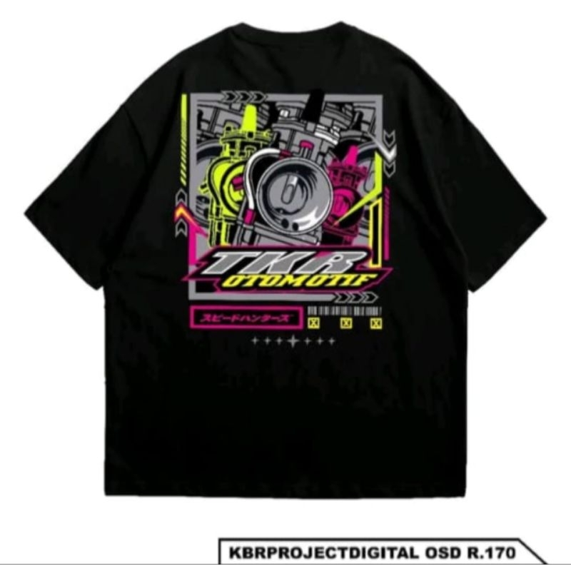 KAOS PRIA DISTRO PREMIUM 100% (TKR OTOMOTIF )