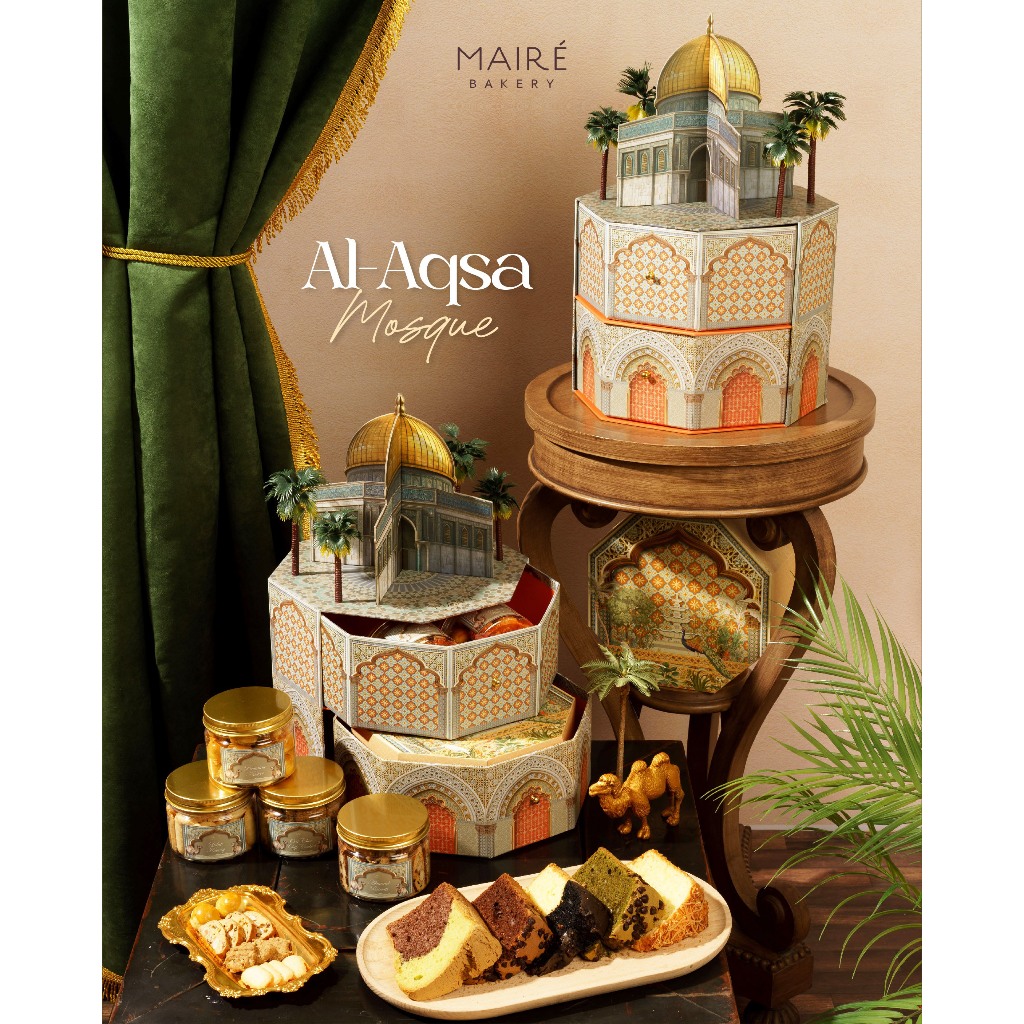 

[Lebaran 2025] Al-Aqsa Mosque Hampers Maire Bakery edisi lebaran 2025