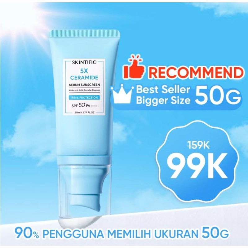 Skintific Sunscreen SPF 50+PA+++