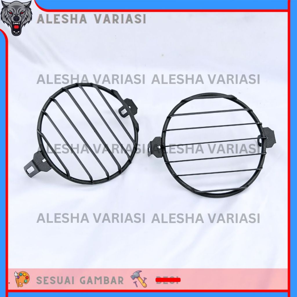 COVER LAMPU YAMAHA XSR 155 GRILL LAMPU XSR 155 HEADLIGHT COVER XSR GRILL COVER HEADLAMP XSR 115 AKSE