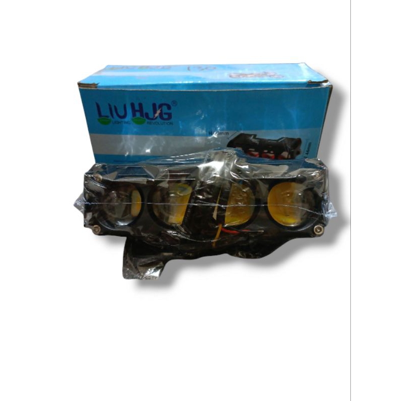 LAMPU TEMBAK SOROT MOTOR 4 MATA LIU HJG
