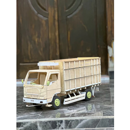 adi putro miniatur truk oleng skala 12 pintu bisa di buka tutup