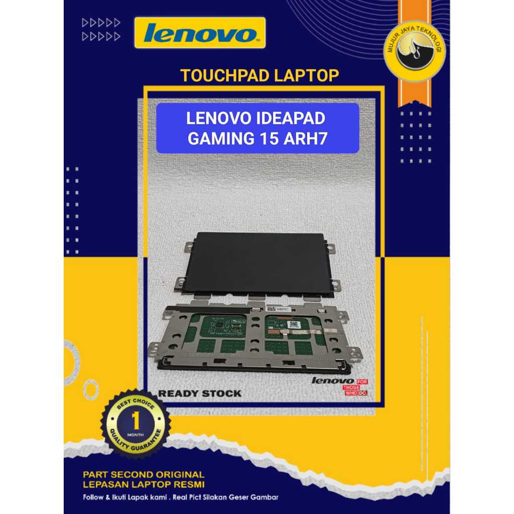 Touchpad Tochpad Trackpad  Laptop Lenovo Ideapad Gaming 3 15 ARH 7 IAH 7  Normal Second Original
