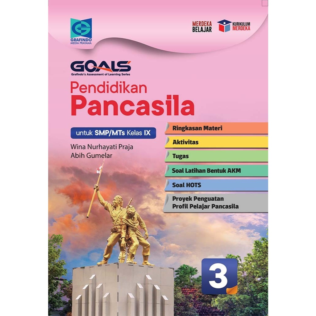 BUKU SOAL GOALS PANCASILA KELAS 9 KURMER GRAFINDO