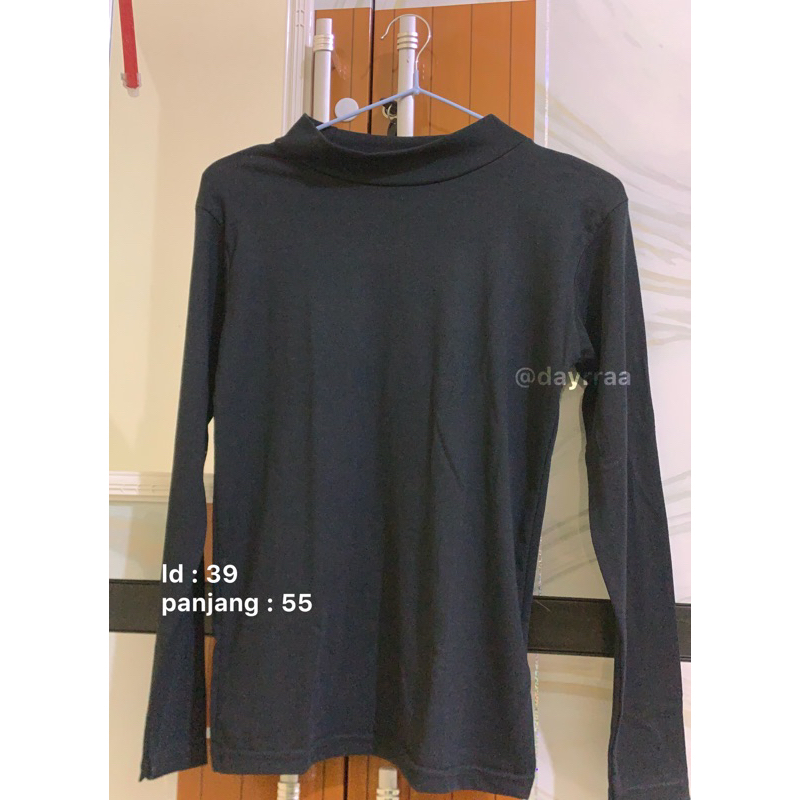 inner manset hitam preloved by @dayrraa
