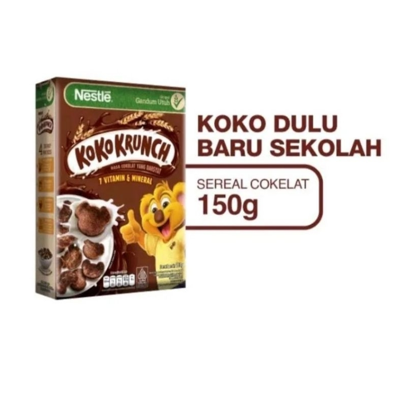 

Nestlé Koko Krunch Cokelat 150g | SEREAL COKLAT UNTUK SARAPAN,DLL