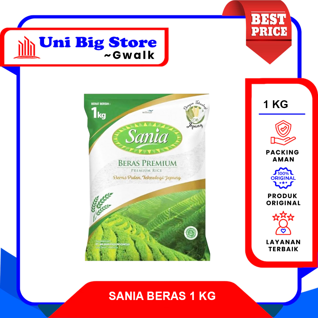 

SANIA BERAS PREMIUM - 1 KG