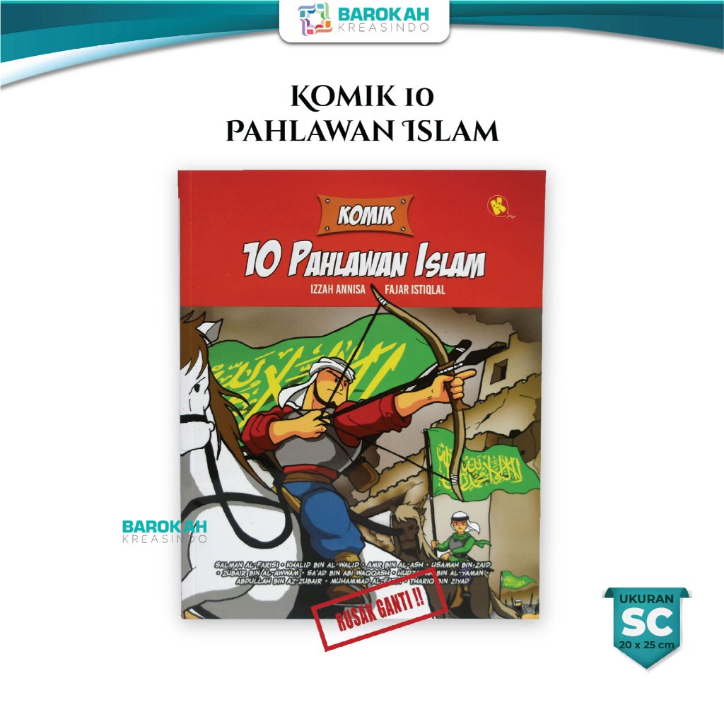 Komik Anak Muslim 10 Pahlawan Islam Islami Pustaka Al Kautsar AlKautsar Kids Buku Islamic Inspiratif