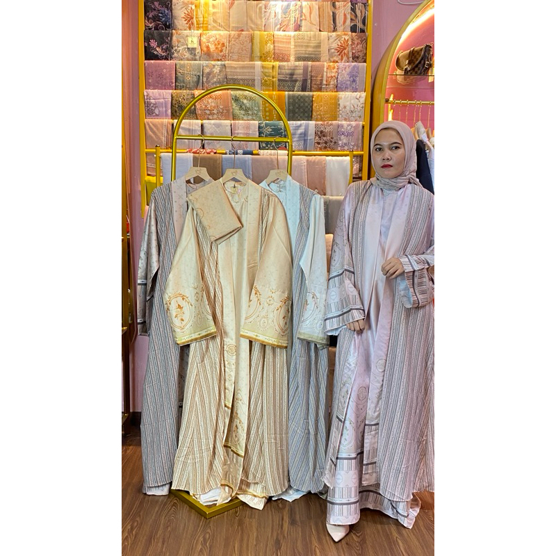 Gamis Outer Mewah inlcd.Hijab
